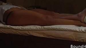 Naughty Lesbian Slave Orgasms Using Madame's Panties