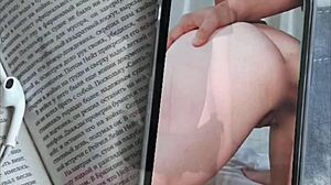 Uh, I'm this excited perverted wife with shaved pussy getting creampie in homemade fun...