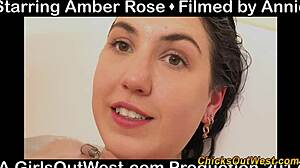 Chubby Hairy Australian Brunette Soaks Lingerie In Backstage Action!