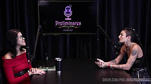 Caroleta roots and bia hot in lingerie group sex