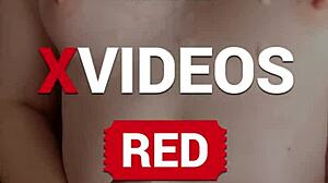 my stepsister stroked me to huge cum on tits