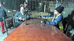 ma santos, binho ted invites rafão otaku to give ass to luana reis live on incanceláveis podrecast