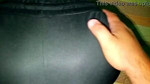 Amateur latina bent over for doggystyle blowjob pov
