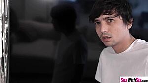 Latina teen madison wilde and stepsister angel gostosa get fucked in group