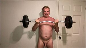 Professional training session with daddy.