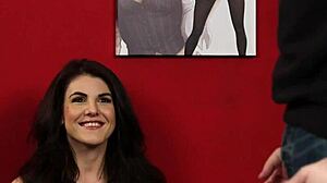 Kinky domina in stockings humiliates her sub next door in high definition