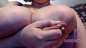 Hey, these massive jugs in closeup will get you super horny for bbw ass play.