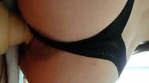 teen masturbates with dildo