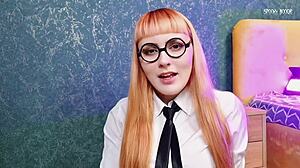 Pov fucking teacher with cheesy stinky asshole