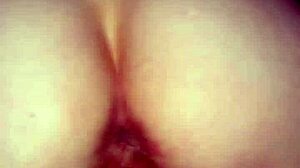 Reverse cowgirl creampie?