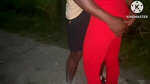 i watched my wife having real amateur sex with a black guy on the street