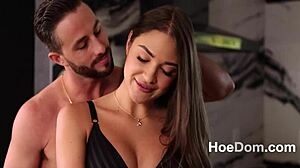 Latina Babe Gets Rough Fucking In Shaved Pussy Repeatedly