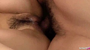 นวดสาวญี่ปุ่นผอมหน้าอกเล็กให้ลูกค้าเย็ดครีมพายแบบไม่เซ็นเซอร์ที่ร้านนวด