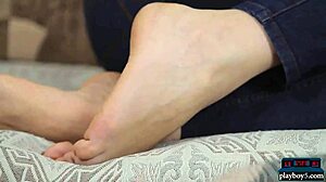 Hey, check out this natural teen blonde taking selfies of her shaved pussy