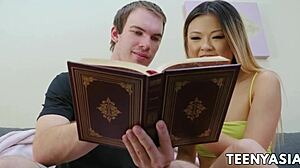 Cum In Mouth For New Asian Teen Lulu Chu After Hard Sex!