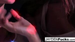 jayden jaymes and jayden cole get dirty with oral and pussy play