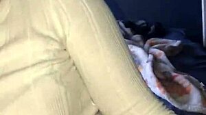 Intense Lipstick Blowjob and Handjob Leading to Cum