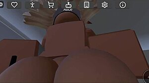 Blonde Slut in Bondage Gets Rough Blowjob and Kissing!