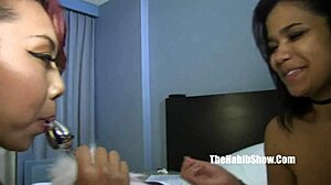 kimberly and loni feel intense passion.