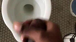 Feeling the intense pleasure of a good nut from masturbation