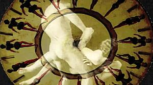 vintage erotic art featuring hairy beavers and retro scenes