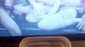 She casually masturbates in her room, enjoying the moment