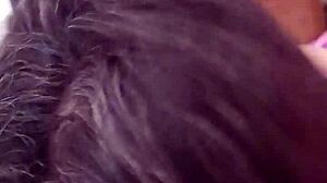 Hot latina milf teacher gives dirty talk blowjob to her student