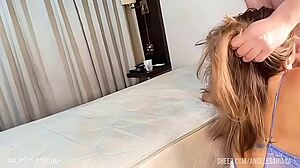 big cock assfucking leads to ass to mouth spitting and facial swallowing