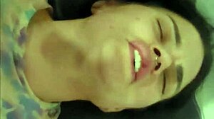 stepsister begs for fingering till creamy cum