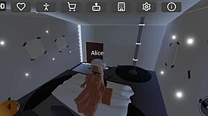 Blonde Slut in Bondage Gets Rough Blowjob and Kissing!