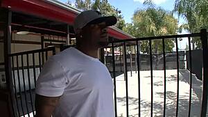 Taking Big Black Cock Deep