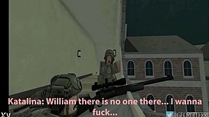 i watch this roblox rr34 animation of quiet sniper getting fucked