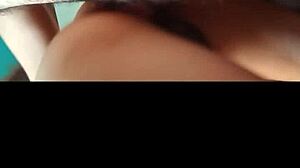 Wow, curvy milf gets hot cum on her fat cheeks!