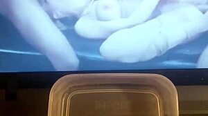 She casually masturbates in her room, enjoying the moment