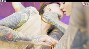 First Time Anal - Shy Goth Punk Teen 18+ Tries Anal Finger and Toys for Gaping Lick