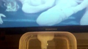 She casually masturbates in her room, enjoying the moment