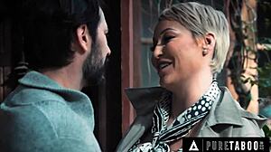 Pure Taboo: Хитрата бездомница Victoria Voxxx измами омъжен мъж с големи цици дълбоко гърло