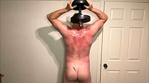 Professional training session with daddy.