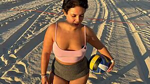 colombian big booty roommate gets fucked hard after gym session in dorm 😈