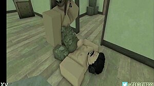 i watch this roblox rr34 animation of quiet sniper getting fucked