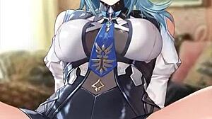 Genshin Impact Eula เฮนไตเย็ดมันส์