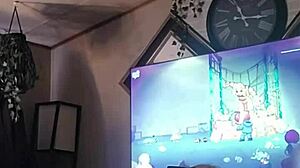 i'm playin with myself in panties with goldielox