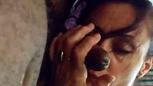 Bree Aggressively Sucks on That Massive Black Cock