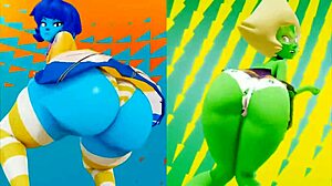 Teen Twerking With Toca Toca Moves!