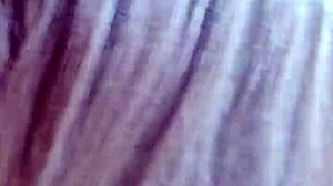 housewife gives sneaky blowjob at friend's place