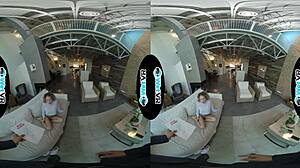 Allie addison boldly fucks horny landlord in vr