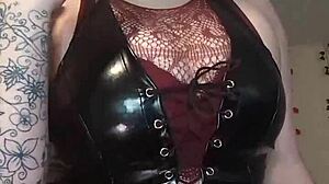 slut strips off bra and clothes for natural tits squirting with legs spread vibrator solo