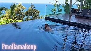 Watch these Brazilian latinas feast on each other's clits in Rio's wild lesbian party!