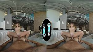 Allie addison boldly fucks horny landlord in vr