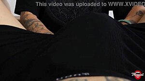 Neighbor's tattooed Japanese wife deepthroats my cock pov like a petite natural tits mommy! 🔥